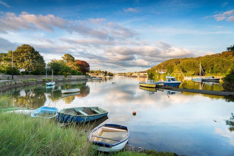 Le village de Millbrook dans la péninsule de Rame