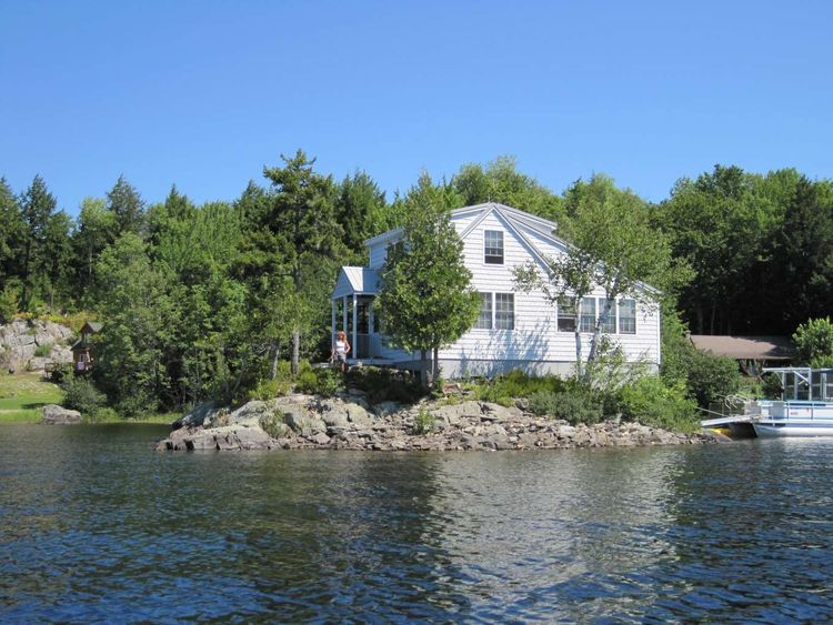 Très peu de travaux sont nécessaires sur cette île déjà aménagée © Privateislandsonline.com