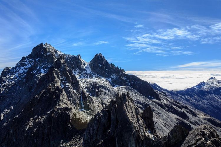 Les glaciers du Pico Bolivar
