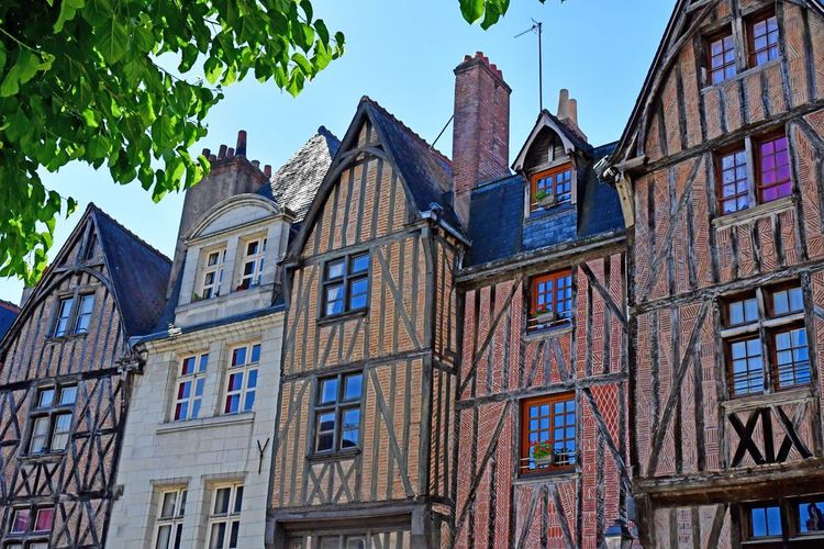 Place Plumereau à Tours.