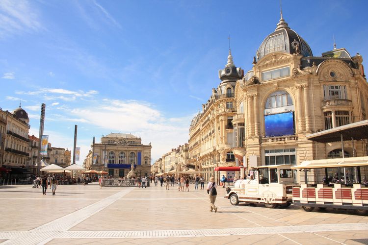 Montpellier, Place de la Comédie
