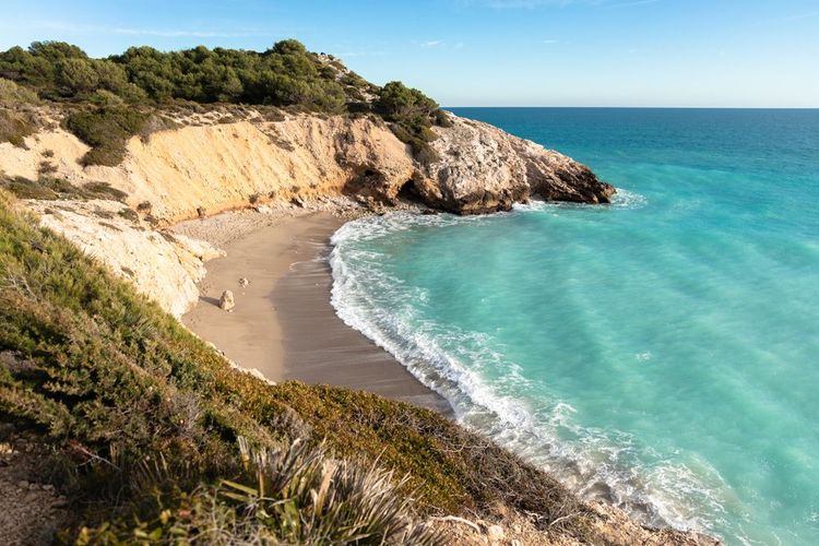 Plage à proximité de Sitges