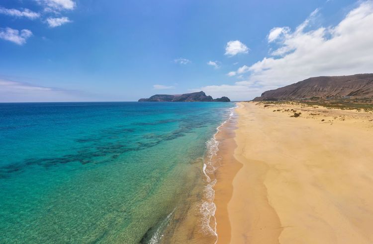 La praia Lagoa