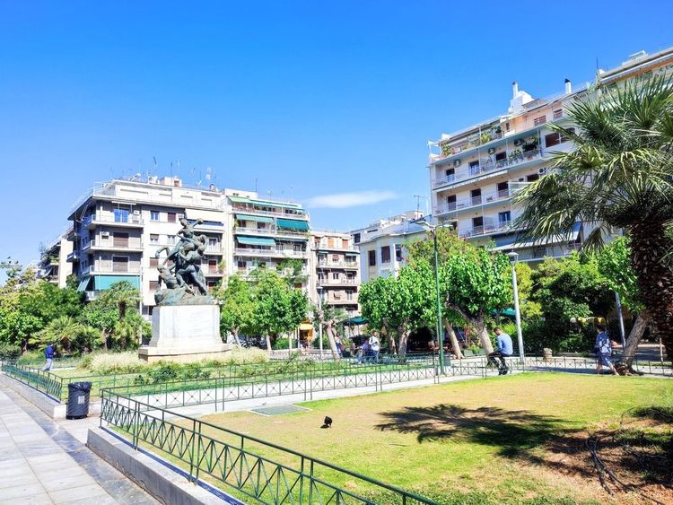 Quartier de Kypseli à Athènes en Grèce