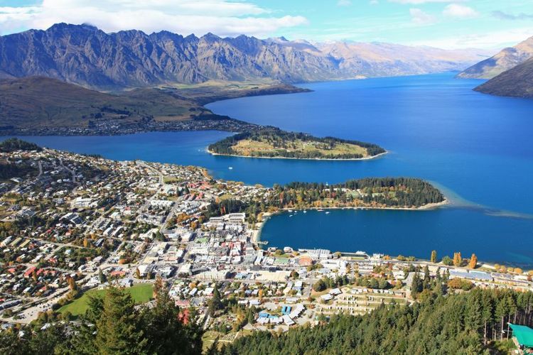 Queenstown en Nouvelle-Zélande