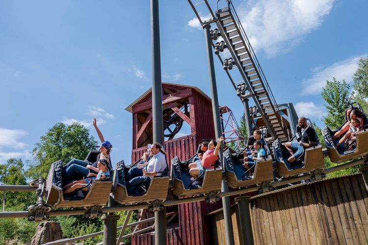 Les montagnes russes de la Silver Mountain