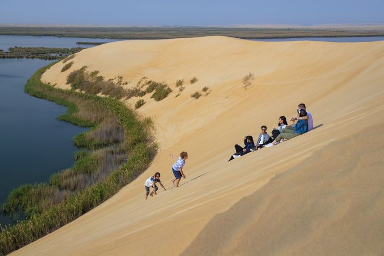 Le Lac Al-Asfar dit le Lac Jaune ©Saudi Tourism Authority