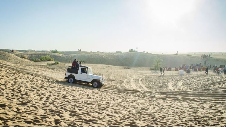 Safari en Jeep dans le désert du Thar