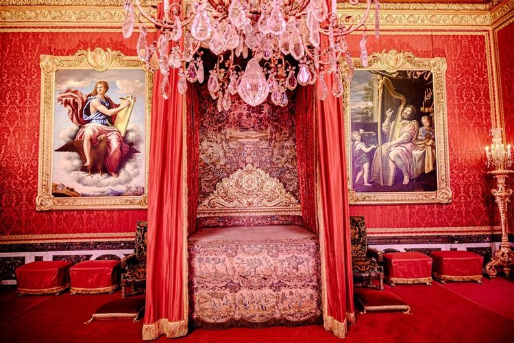 Le salon de Mercure est l'un des 7 salons du grand appartement du roi
