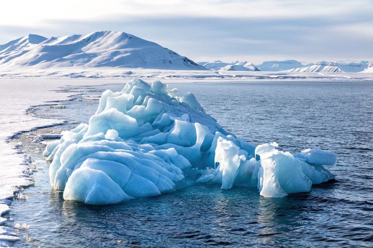 La banquise de Svalbard en Norvège © Jane Rix/Shutterstock