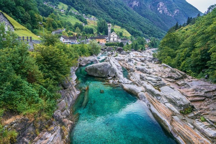 Le village de Lavertezzo © Maksym Ketsmur / Shutterstock