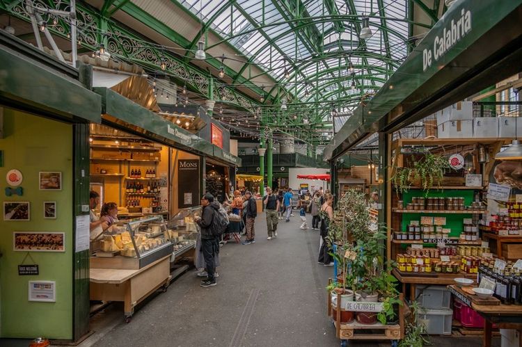 Stands à Bourough Market