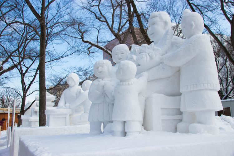 Statues de neige du Festival de Sapporo 