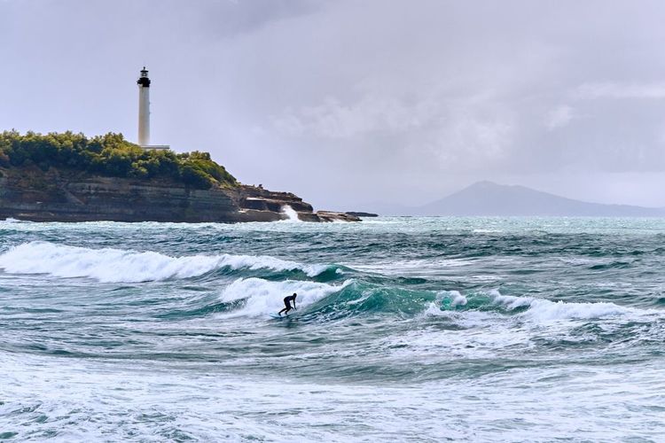 Surf à Biarritz
