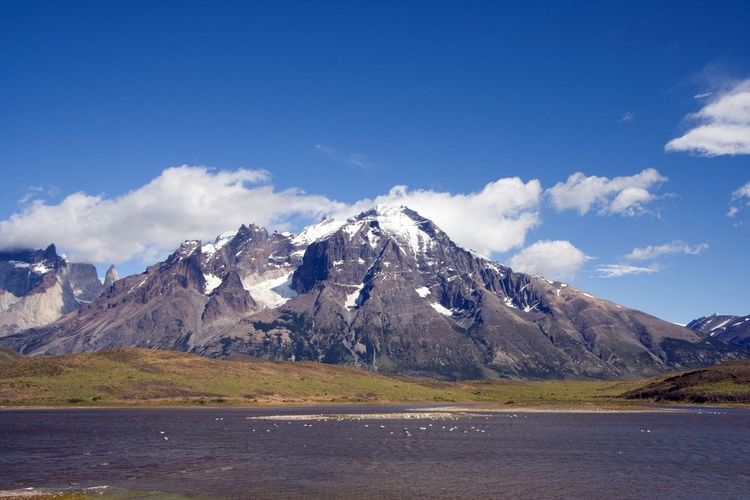 Un mont de la Terre de feu en Argentine