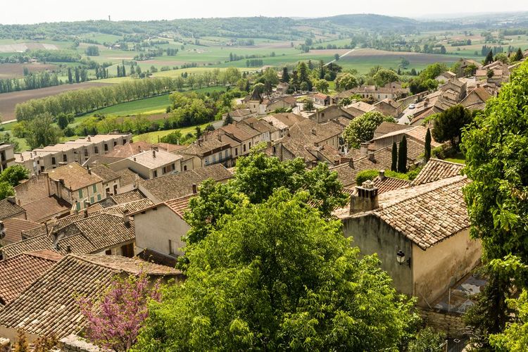 Toits du village de Lauzerte