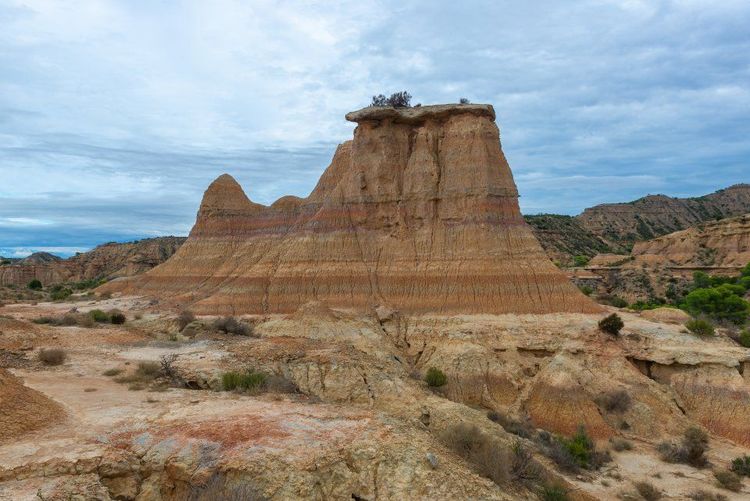 Tozal solitary, Los Monegros