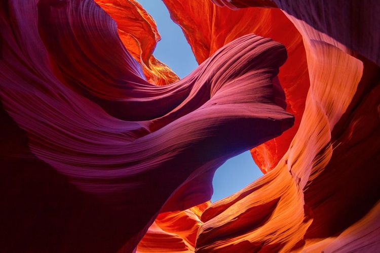 Une arche de Lower Antelope Canyon