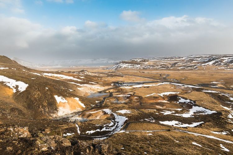 Vue sur la péninsule de Reykjanes