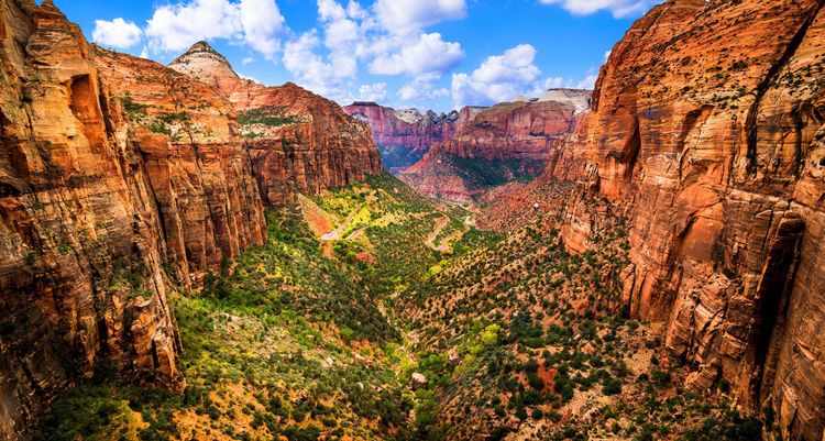 El Parque Nacional de Zion, una imagen del paraíso en la Tierra