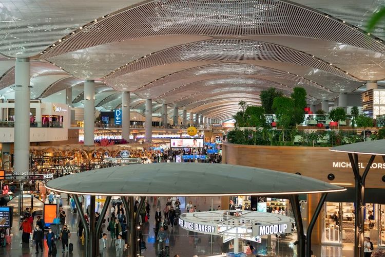 L'aéroport d'Istanbul et ses dizaines de magasins