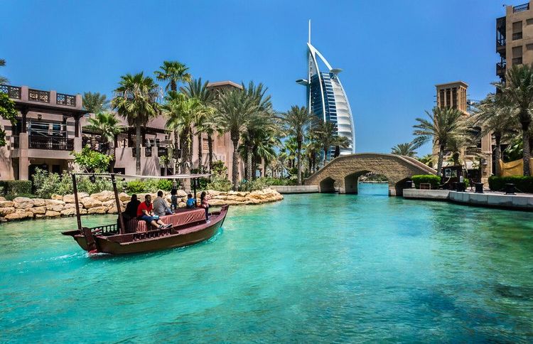 Abra ride in Madinat Jumeirah