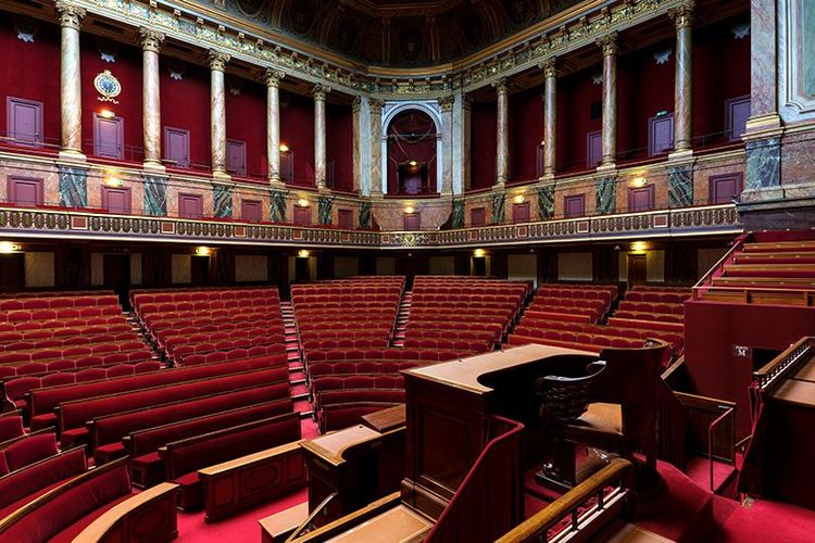 La Salle du Congrès dans l'Aile du Midi du Château de Versailles