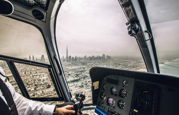The view of Dubai from the sky is breathtaking!