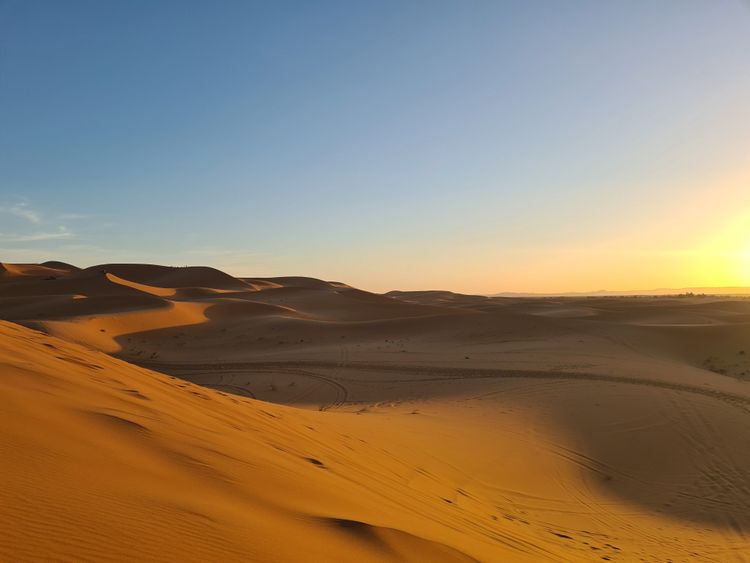 Les dunes de Merzouga