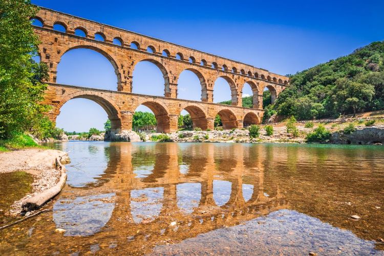 Le pont du Gard.