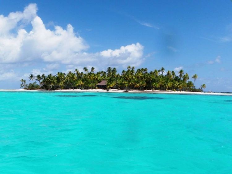 L'île s'étend sur 4 hectares © Privateislandsonline.com