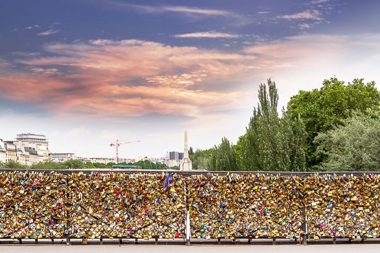 Avant d'être tous retirés, les cadenas faisaient légion sur la structure du pont © David Novi /123rf