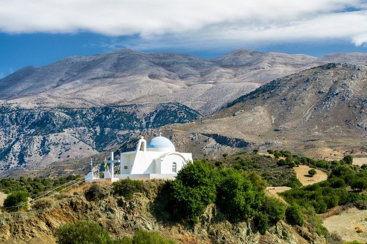 Chapelle dans les Lefká Óri