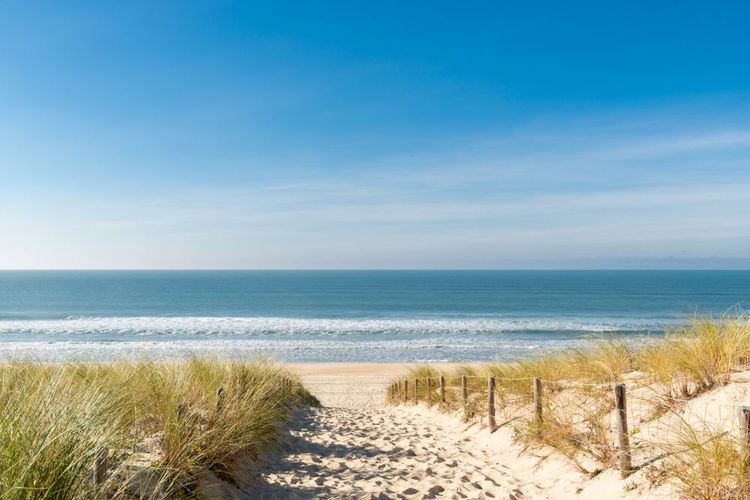 Une plage du Cap Ferret dans le bassin d'Arcachon