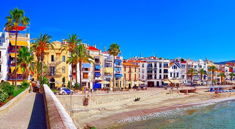 Sitges en été