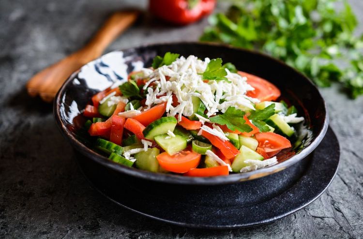 La Shopska Salata, salade de crudités