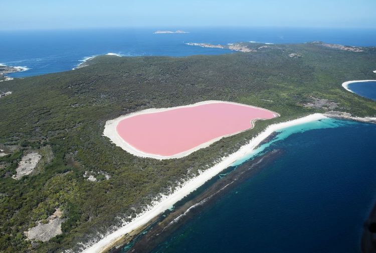 Lac Hillier, Australie