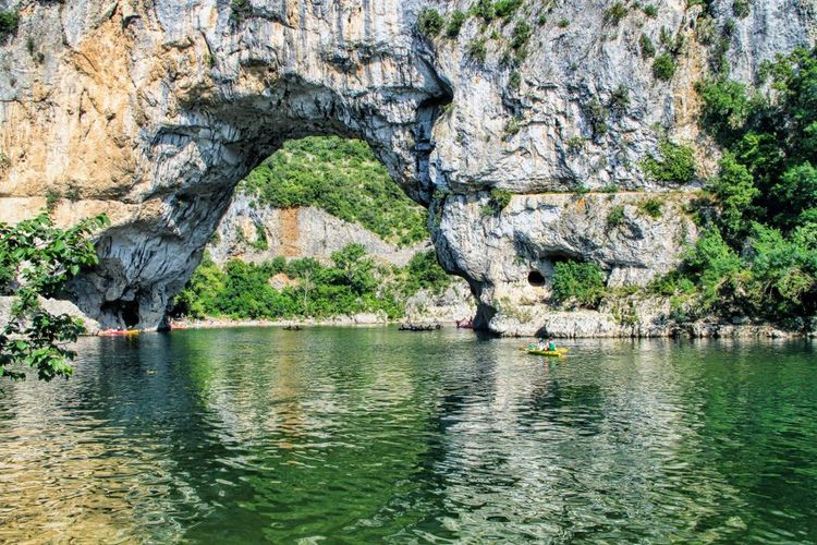 L'arche naturelle de Vallon-Pont-d’Arc.