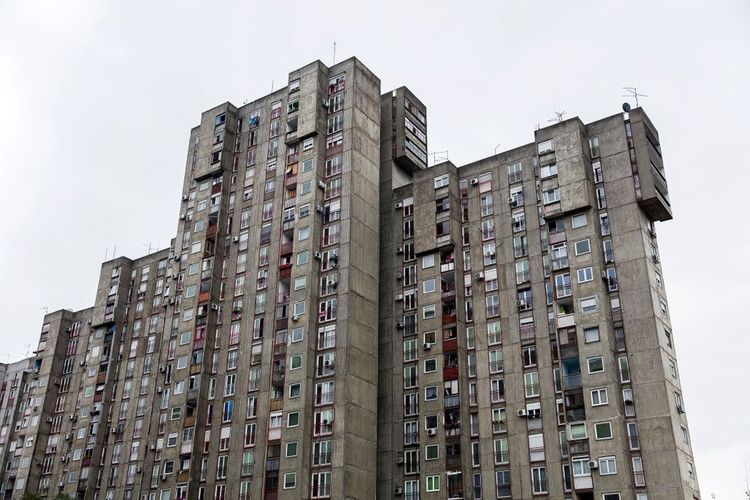 Belgrade, l'utilisation "socialiste" du béton