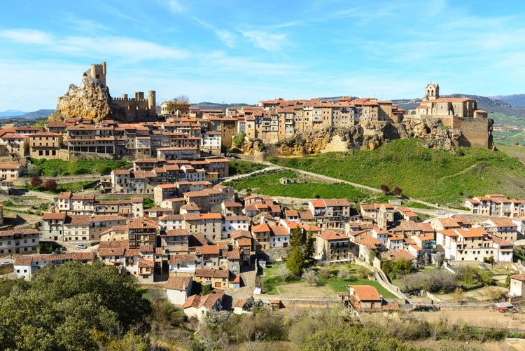 Frias dans la campagne de la province de Burgos