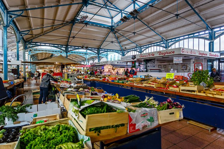 Les Halles de Dijon: descubra los productos locales de la región