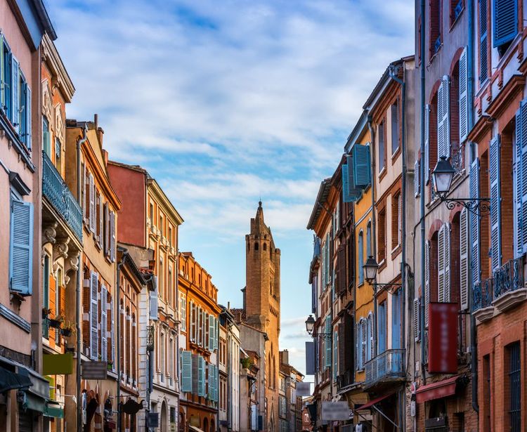 Rue du Taur, centro histórico de Toulouse