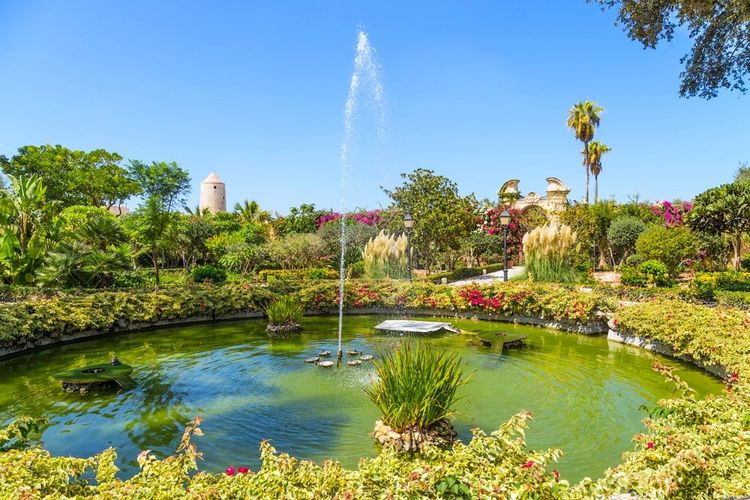 A Naxxar, les jardins raffinés du Palazzo Parisio