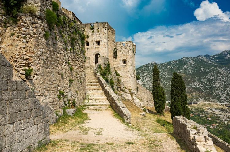 Encore un escalier pour parvenir au sommet de la citadelle