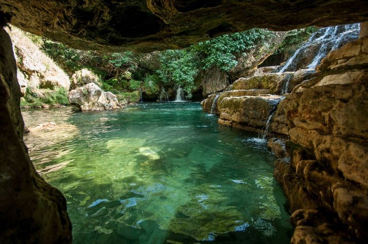 La rivière du cirque de Navacelles