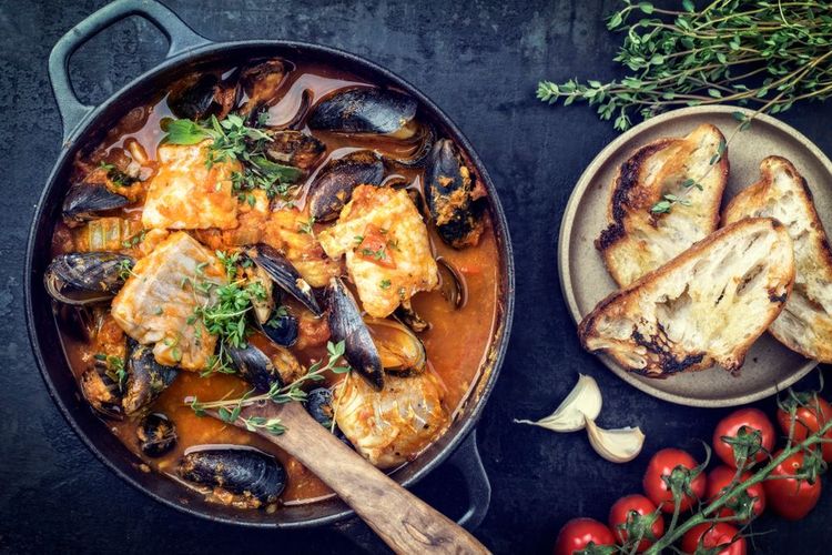 L'aziminu, la bouillabaisse corse