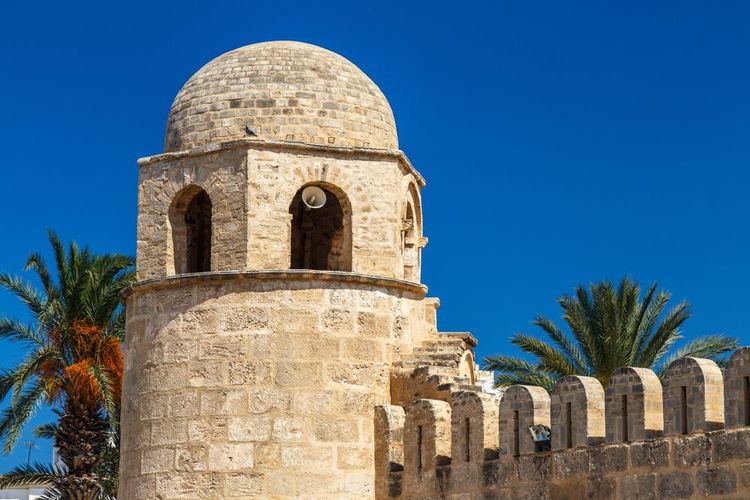 Le kiosque en dôme, exemple unique de l'ingéniosité architecturale aghlabide.