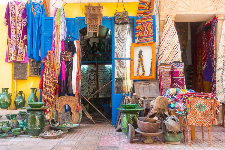 Boutique dans la médina d'Essaouira