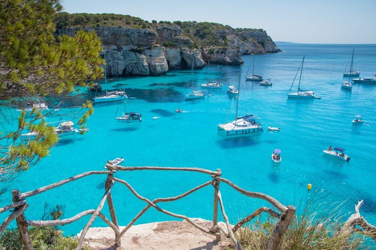 Point de panorama à Minorque, Espagne