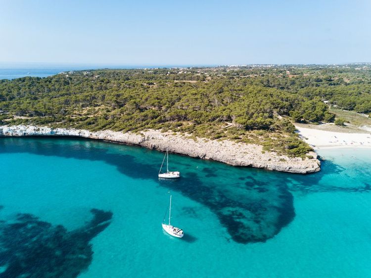 Cala Mondrago, Majorque, Espagne